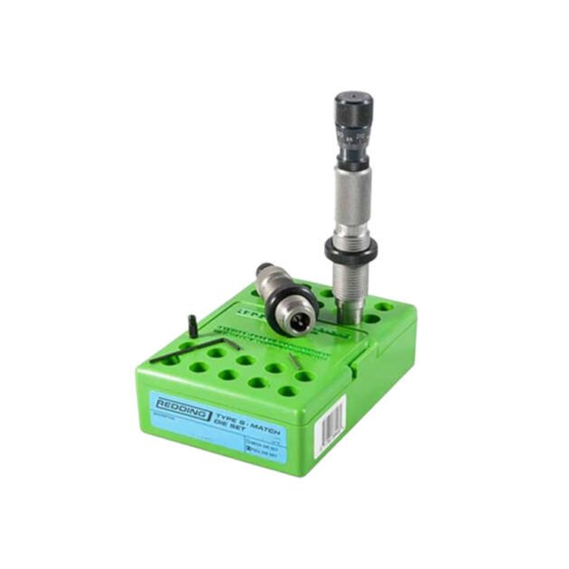 REDDING TYPE S MATCH BUSHING die set – Precision 2-piece set with interchangeable bushings